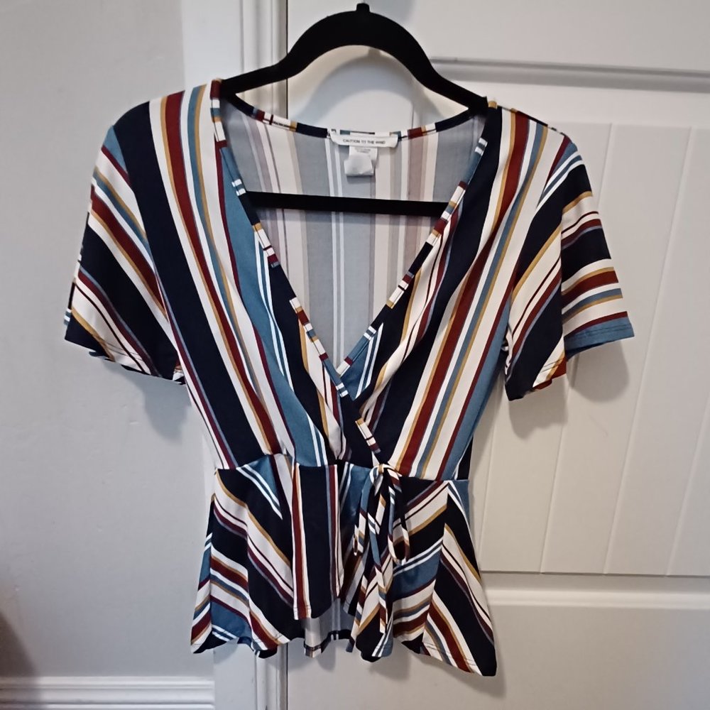 Striped women's top